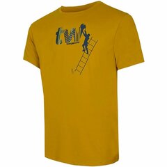 Vyriški marškinėliai su trumpomis rankovėmis Trangoworld Konak, geltoni kaina ir informacija | Vyriški marškinėliai | pigu.lt