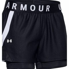 Sportiniai šortai Under Armour Play Up 2 In 1 Juoda S6448105 kaina ir informacija | Sportinė apranga vyrams | pigu.lt