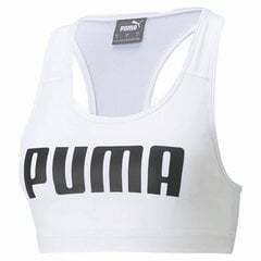 Sportinė liemenėlė moterims Puma, balta kaina ir informacija | Sportinė apranga moterims | pigu.lt