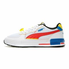 Детские спортивные кроссовки Puma Graviton SMILEYWORLD Jr Белый цена и информация | Детская спортивная обувь | pigu.lt