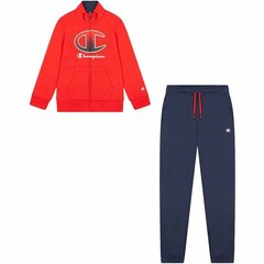Спортивный костюм для девочек Champion Full Zip Красный цена и информация | Комплекты для девочек | pigu.lt