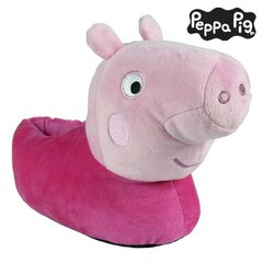 Šlepetės mergaitėms 3d Peppa Pig kaina ir informacija | Šlepetės, kambario avalynė vaikams | pigu.lt