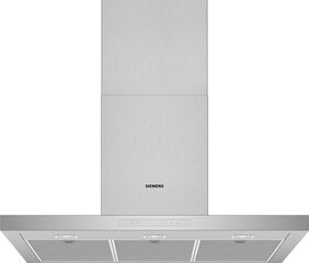 Вытяжка Siemens iQ500 LC97BCP50 Настенная Нержавеющая сталь 690 м³/ч A цена и информация | Вытяжки на кухню | pigu.lt