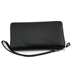 Piniginė Genuine Leather 815BLK kaina ir informacija | Piniginės, kortelių dėklai moterims | pigu.lt