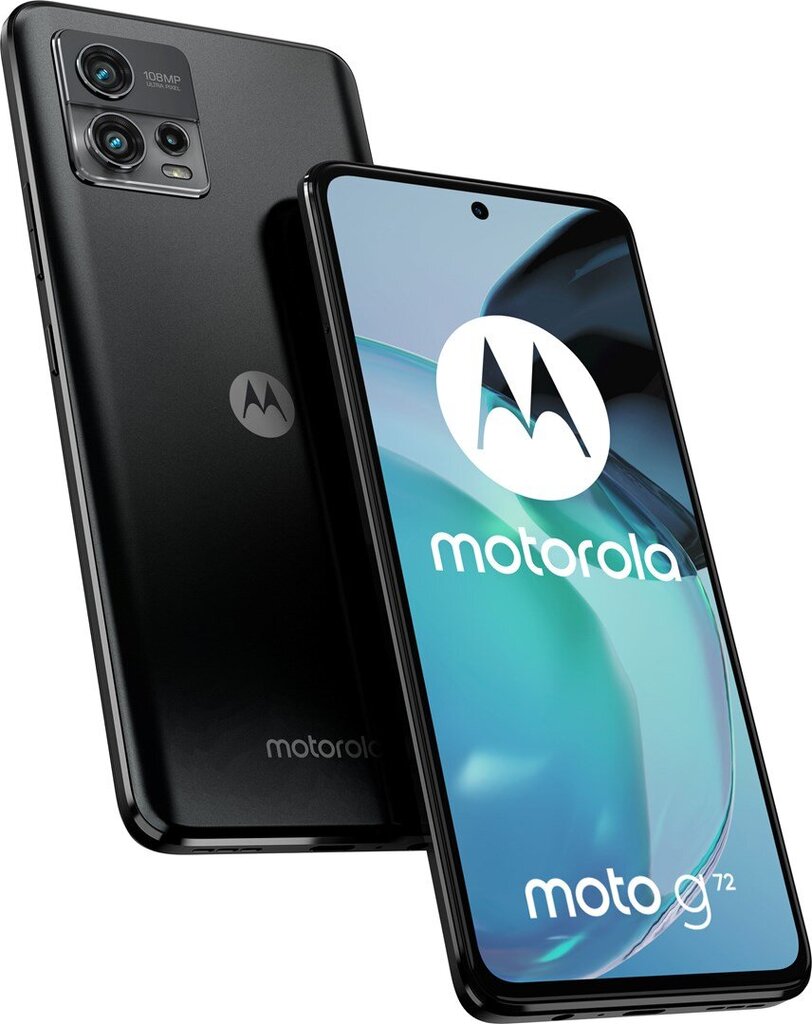 Motorola Moto G72 8/128GB Dual SIM PAVG0003RO Meteorite Grey цена и информация | Mobilieji telefonai | pigu.lt