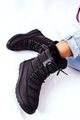 Aulinukai moterims BSB169882681, juodi kaina ir informacija | Aulinukai, ilgaauliai batai moterims | pigu.lt