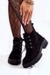 Auliniai batai moterims Sergio Leone BSB22424, juodi kaina ir informacija | Aulinukai, ilgaauliai batai moterims | pigu.lt