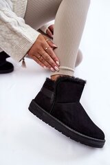 Aulinukai moterims BSB222482681, juodi kaina ir informacija | Aulinukai, ilgaauliai batai moterims | pigu.lt