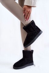 Aulinukai moterims BSB223342681, juodi kaina ir informacija | Aulinukai, ilgaauliai batai moterims | pigu.lt