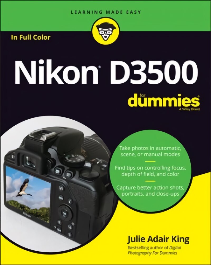 Nikon D3500 For Dummies цена и информация | Fotografijos knygos | pigu.lt