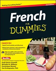 French For Dummies 2e: with CD 2nd Edition kaina ir informacija | Užsienio kalbos mokomoji medžiaga | pigu.lt