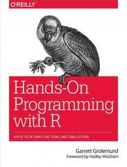 Hands-On Programming with R: Write Your Own Functions and Simulations цена и информация | Книги по экономике | pigu.lt