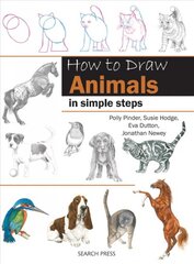 How to Draw: Animals: In Simple Steps kaina ir informacija | Knygos paaugliams ir jaunimui | pigu.lt