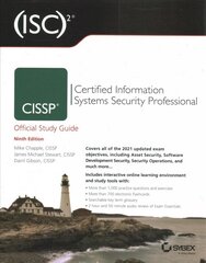 (ISC)2 CISSP Certified Information Systems Securit y Professional Official Study Guide & Practice Tes ts Bundle, 3rd Edition 3rd Edition kaina ir informacija | Ekonomikos knygos | pigu.lt