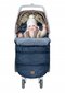 Vaikiškas miegmaišis į vežimėlį, TiniMini, tamsiai mėlynas kaina ir informacija | Vežimėlių priedai | pigu.lt