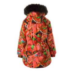 Детская куртка Huppa, 300 гр, Enely 1 17950130*24022, оранжевый/желтый цвет, 4741632097063 цена и информация | Куртки, пальто для девочек | pigu.lt
