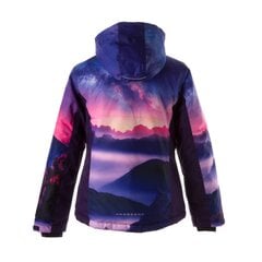 Детская куртка Huppa, 200 гр, Marita 18580020*21273, тёмно-лиловый/розовый цвет, 4741632103214 цена и информация | Куртки, пальто для девочек | pigu.lt