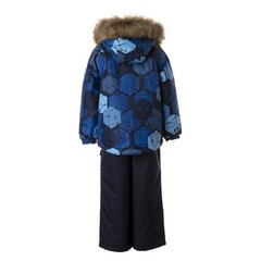 Комплект для мальчиков Huppa, 300/160г Winter 41480030*22335, тёмно-синий/синий цвет, 4741632117822 цена и информация | Куртки для мальчиков | pigu.lt
