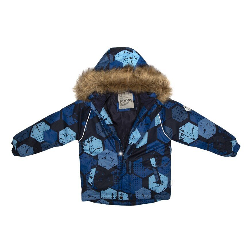 Žiemos rūbų komplektas berniukams Huppa Winter 41480030*22335, mėlynas kaina ir informacija | Striukės berniukams | pigu.lt