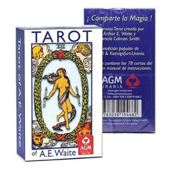 Tarot De Ae Waite Standard Blue Edition In Spanish AGM цена и информация | Эзотерика | pigu.lt