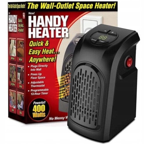 Elektrinis šildytuvas 400 W Handy Heater mobilus kaina ir informacija | Radiatoriai, konvektoriai | pigu.lt