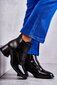 Auliniai batai moterims S.Barski BSB22081, juodi kaina ir informacija | Aulinukai, ilgaauliai batai moterims | pigu.lt
