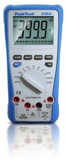 PeakTech® P 2015 A tikrasis RMS skaitmeninis multimetras ~ 4000 skaičiai ~ 1000V AC/DC ~ 10A AC/DC ~ automatinis diapazonas kaina ir informacija | Mechaniniai įrankiai | pigu.lt