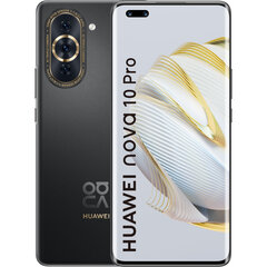 Huawei Nova 10 Pro 8/256GB Dual SIM 51097ETX Starry Black kaina ir informacija | Mobilieji telefonai | pigu.lt