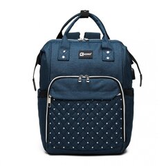 Рюкзак для мамы Milly Navy Dot, тёмно-синий цена и информация | Аксессуары для колясок | pigu.lt