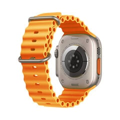 Ocean Band – Оранжевый 42/44/45 мм цена и информация | Аксессуары для смарт-часов и браслетов | pigu.lt