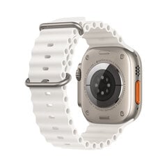 Beep Ocean Band Watch Band White kaina ir informacija | Išmaniųjų laikrodžių ir apyrankių priedai | pigu.lt