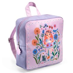 Рюкзачок - Маленькая девочка Лила, Djeco цена и информация | Школьные рюкзаки, спортивные сумки | pigu.lt