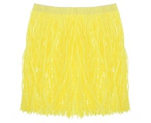 Havajietiškas sijonas, ilgis 40 cm, spalva: geltona (HA-SHZO) 4641 kaina ir informacija | Karnavaliniai kostiumai | pigu.lt