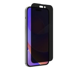 Grūdinto stiklo ekrano apsauga skirtas Apple iPhone 14 Pro Max Privacy(anti-spy) full screen cover kaina ir informacija | Apsauginės plėvelės telefonams | pigu.lt