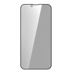 Grūdinto stiklo ekrano apsauga skirtas Apple iPhone 14 Pro Privacy(anti-spy) full screen cover kaina ir informacija | Apsauginės plėvelės telefonams | pigu.lt