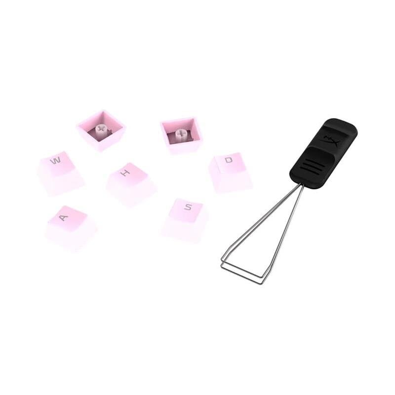 HyperX PBT Keycaps Pink, US kaina ir informacija | Klaviatūros | pigu.lt