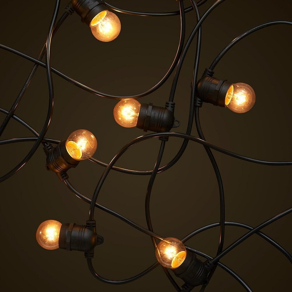 Lauko lempučių girlianda Tonro Glow, 50 m цена и информация | Girliandos | pigu.lt