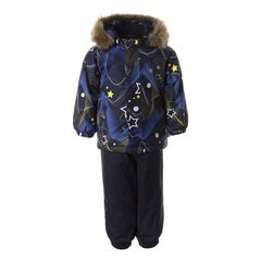 Детский комплект из куртки и штанов Hup JVK Lasse lillel, 300/160 гр, 45140030*22186, тёмно-синий, 4741632114739 цена и информация | Комплекты для мальчиков | pigu.lt