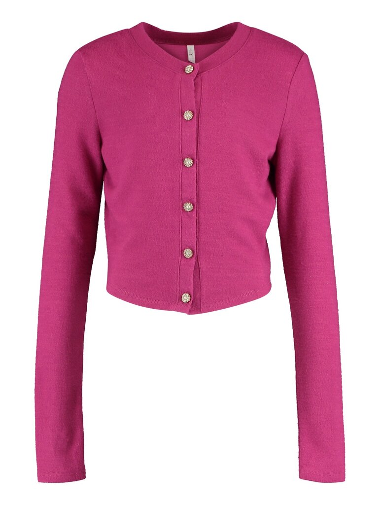 Hailys džemperis vaikams SILA DZ-T*01, tamsiai rožinė 4063942985923 kaina ir informacija | Megztiniai, bluzonai, švarkai mergaitėms | pigu.lt