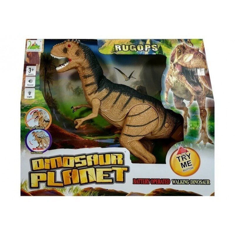 Interaktyvus dinozauras Lean Toys kaina ir informacija | Žaislai berniukams | pigu.lt