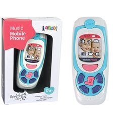 Vaikiškas mobilusis telefonas su garso efektais Lean Toys kaina ir informacija | Žaislai kūdikiams | pigu.lt