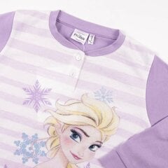 FROZEN Пижама, белая/фиолетовая, 110/116 цена и информация | Пижамы, халаты для девочек | pigu.lt