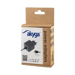 Akyga universal adapter AK-TB-16 5.0 В / 3.0A 15 Вт USB type C 1.0 м цена и информация | Адаптеры, USB-разветвители | pigu.lt