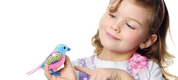 Dainuojantis paukščiukas Silverlit Digi Birds, 1 vnt. kaina ir informacija | Žaislai mergaitėms | pigu.lt