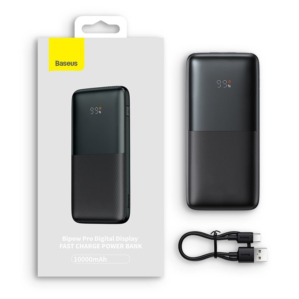 Baseus Pro 10000mAh 20W (PPBD040203) kaina ir informacija | Atsarginiai maitinimo šaltiniai (power bank) | pigu.lt