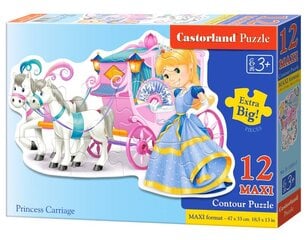 Dėlionė Castorland Princess Carriage, 12 dalių kaina ir informacija | Dėlionės (puzzle) | pigu.lt