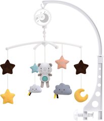 Karuselė kūdikio lovytei - Meškutis kaina ir informacija | Žaislai kūdikiams | pigu.lt