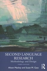 Second Language Research: Methodology and Design 3rd edition цена и информация | Книги по социальным наукам | pigu.lt