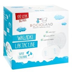 Вставки для бюстгальтера Bocioland Big Pack, 100 шт., BOC0156 цена и информация | Bocioland Товары для детей и младенцев | pigu.lt