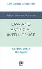 Advanced Introduction to Law and Artificial Intelligence kaina ir informacija | Ekonomikos knygos | pigu.lt